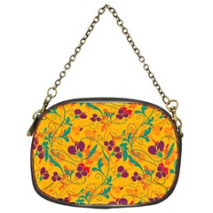 Floral Pattern Chain Purses (one Side)  by Valentinaart