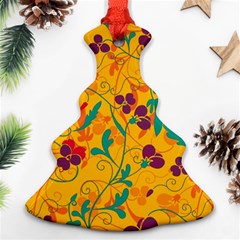 Floral Pattern Ornament (christmas Tree) 