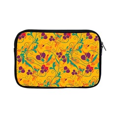 Floral Pattern Apple Ipad Mini Zipper Cases by Valentinaart