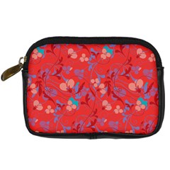 Floral Pattern Digital Camera Cases by Valentinaart