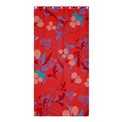 Floral Pattern Shower Curtain 36  X 72  (stall) 