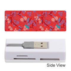 Floral Pattern Memory Card Reader (stick) 