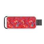 Floral pattern Portable USB Flash (One Side) Front