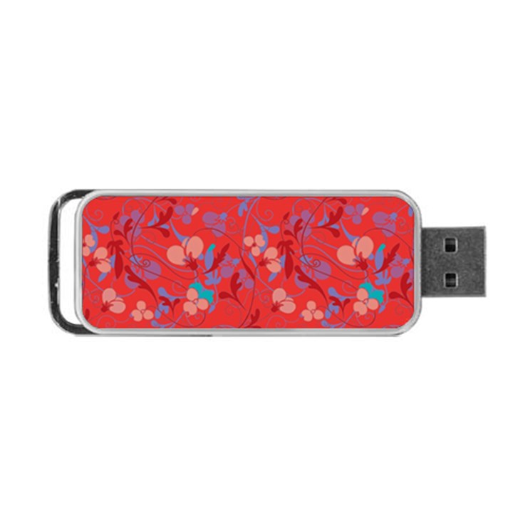 Floral pattern Portable USB Flash (One Side)