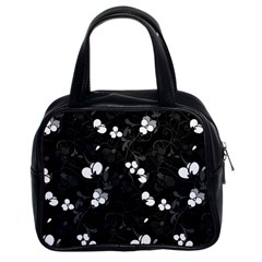 Floral Pattern Classic Handbags (2 Sides)