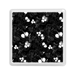 Floral Pattern Memory Card Reader (square) 