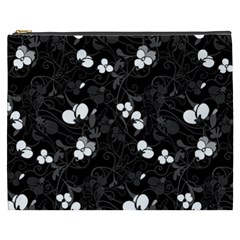 Floral Pattern Cosmetic Bag (xxxl)  by Valentinaart