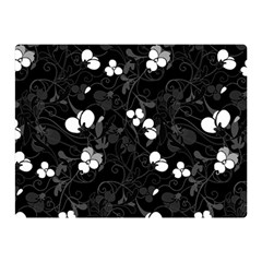 Floral Pattern Double Sided Flano Blanket (mini) 