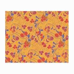 Floral Pattern Small Glasses Cloth by Valentinaart