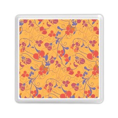 Floral Pattern Memory Card Reader (square) 