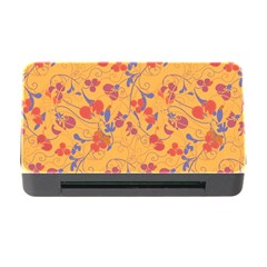 Floral Pattern Memory Card Reader With Cf