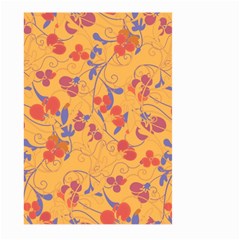 Floral Pattern Large Garden Flag (two Sides)