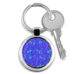 Floral Pattern Key Chains (round) 