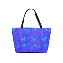 Floral Pattern Shoulder Handbags by Valentinaart