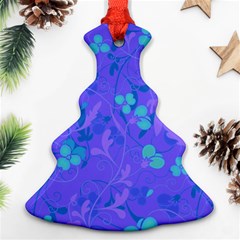 Floral Pattern Ornament (christmas Tree) 