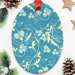 Floral Pattern Ornament (oval) by Valentinaart