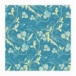 Floral pattern Medium Glasses Cloth (2-Side) Front