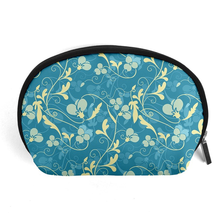 Floral pattern Accessory Pouches (Large) 