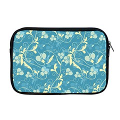 Floral Pattern Apple Macbook Pro 17  Zipper Case