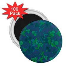 Floral Pattern 2 25  Magnets (100 Pack) 