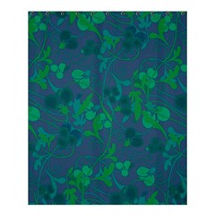 Floral Pattern Shower Curtain 60  X 72  (medium) 