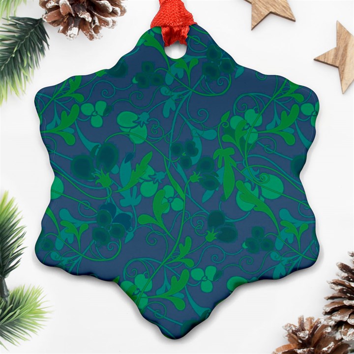 Floral pattern Ornament (Snowflake)