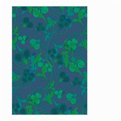 Floral Pattern Small Garden Flag (two Sides)