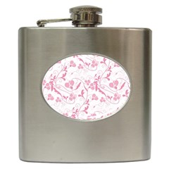 Floral pattern Hip Flask (6 oz)