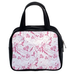 Floral pattern Classic Handbags (2 Sides)