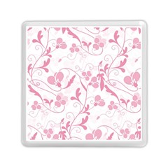 Floral pattern Memory Card Reader (Square) 