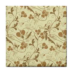 Floral pattern Tile Coasters