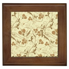 Floral pattern Framed Tiles