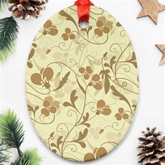 Floral pattern Ornament (Oval)