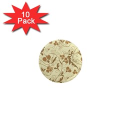 Floral pattern 1  Mini Magnet (10 pack) 