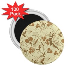 Floral pattern 2.25  Magnets (100 pack) 