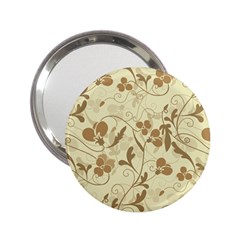 Floral pattern 2.25  Handbag Mirrors