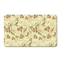 Floral pattern Magnet (Rectangular)