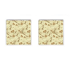 Floral pattern Cufflinks (Square)