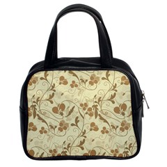 Floral pattern Classic Handbags (2 Sides)