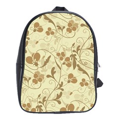 Floral pattern School Bags(Large) 