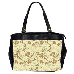 Floral pattern Office Handbags (2 Sides) 