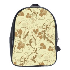 Floral pattern School Bags (XL) 