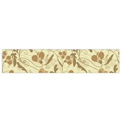 Floral pattern Flano Scarf (Small)