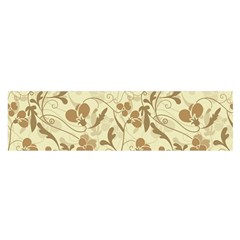 Floral pattern Satin Scarf (Oblong)