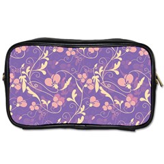 Floral Pattern Toiletries Bags 2-side by Valentinaart