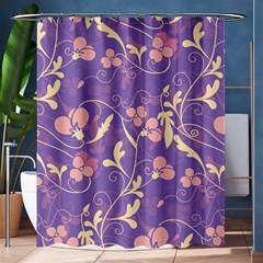 Floral Pattern Shower Curtain 60  X 72  (medium) 