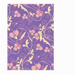 Floral Pattern Large Garden Flag (two Sides)