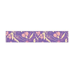 Floral Pattern Flano Scarf (mini) by Valentinaart