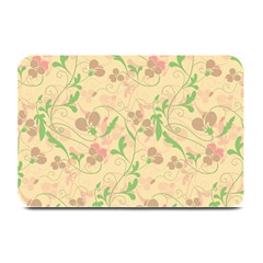 Floral Pattern Plate Mats