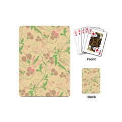 Floral Pattern Playing Cards (mini)  by Valentinaart